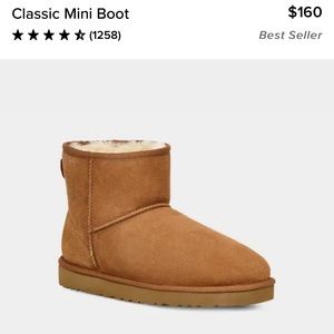 Classic Mini Boot size 8 W Chestnut